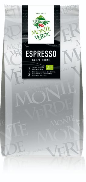 Bild von Espresso Monte Verde, 1000g ganze Bohnen, 100% Arabica